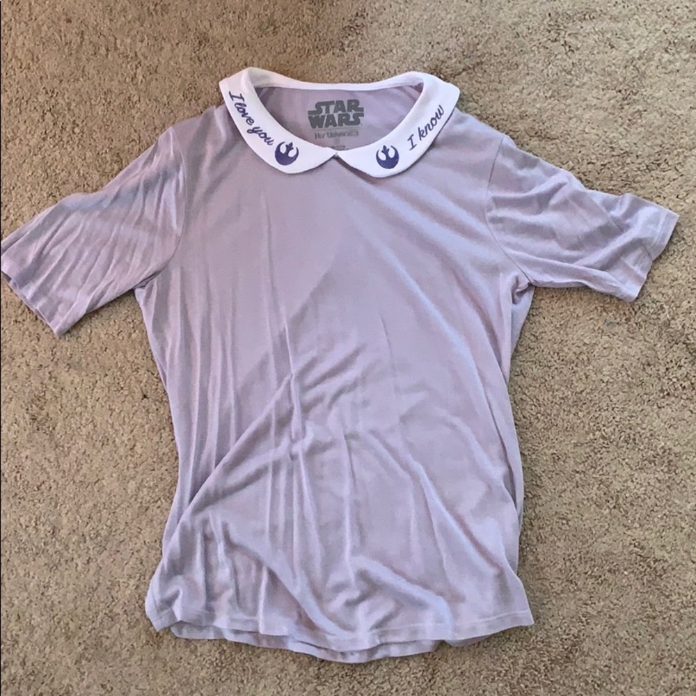 Her Universe Star Wars Peter Pan collared top